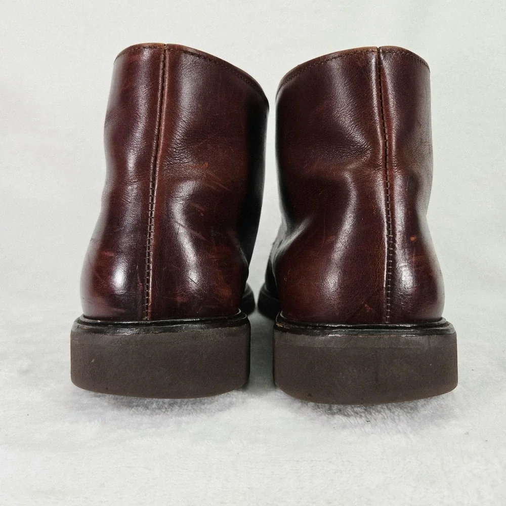 Sebago Men's Chukka Boots in Dark Brown Leather